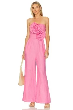 Ibiza Jumpsuit Fuchsia