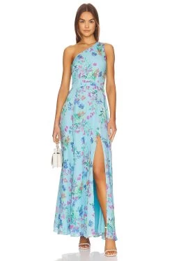 Marta Maxi Dress Love Field Blue